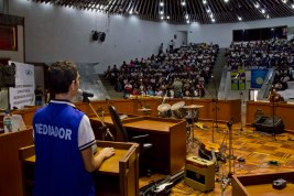 Clausura Mediación Escolar. Manuel Francisco Cano, Mediador I.E. José María Carbonell